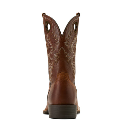 Ariat Men's Sport Rodeo Cowboy Boot Aged Tan Elephant Print