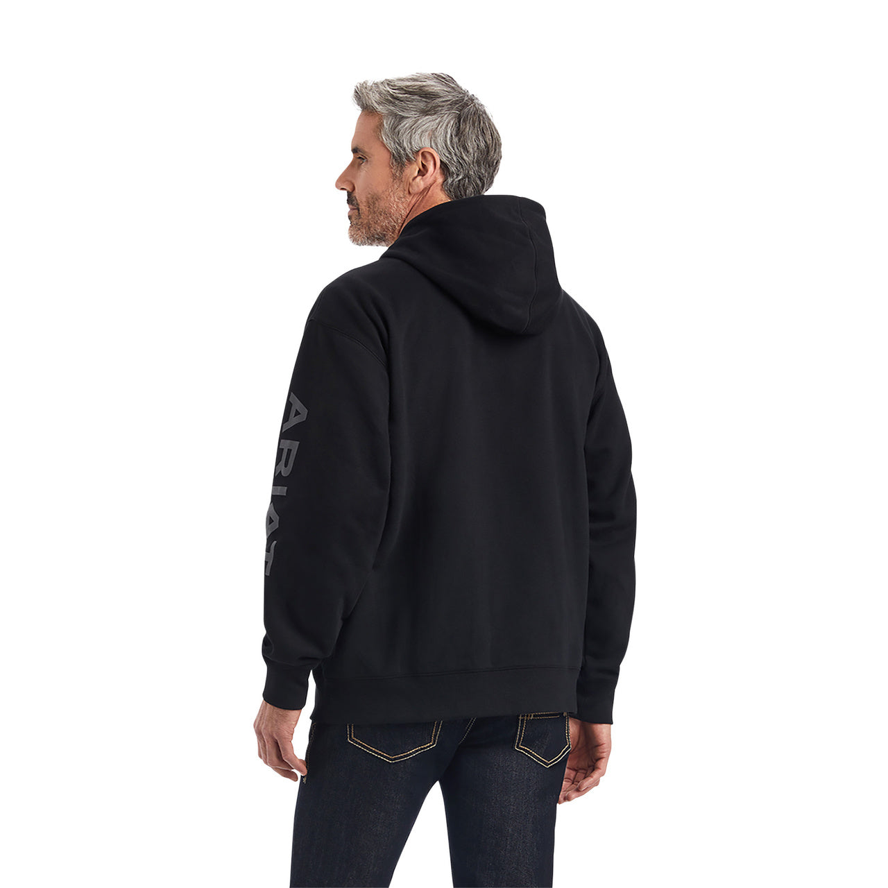 Men’s Ariat Logo Black Hoodie