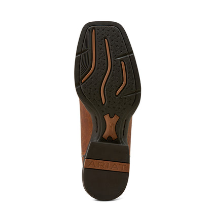 Ariat Men's Sport Rodeo Cowboy Boot Aged Tan Elephant Print
