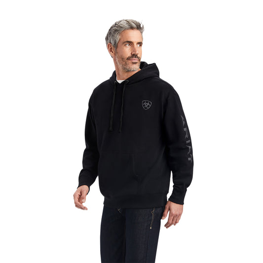 Men’s Ariat Logo Black Hoodie