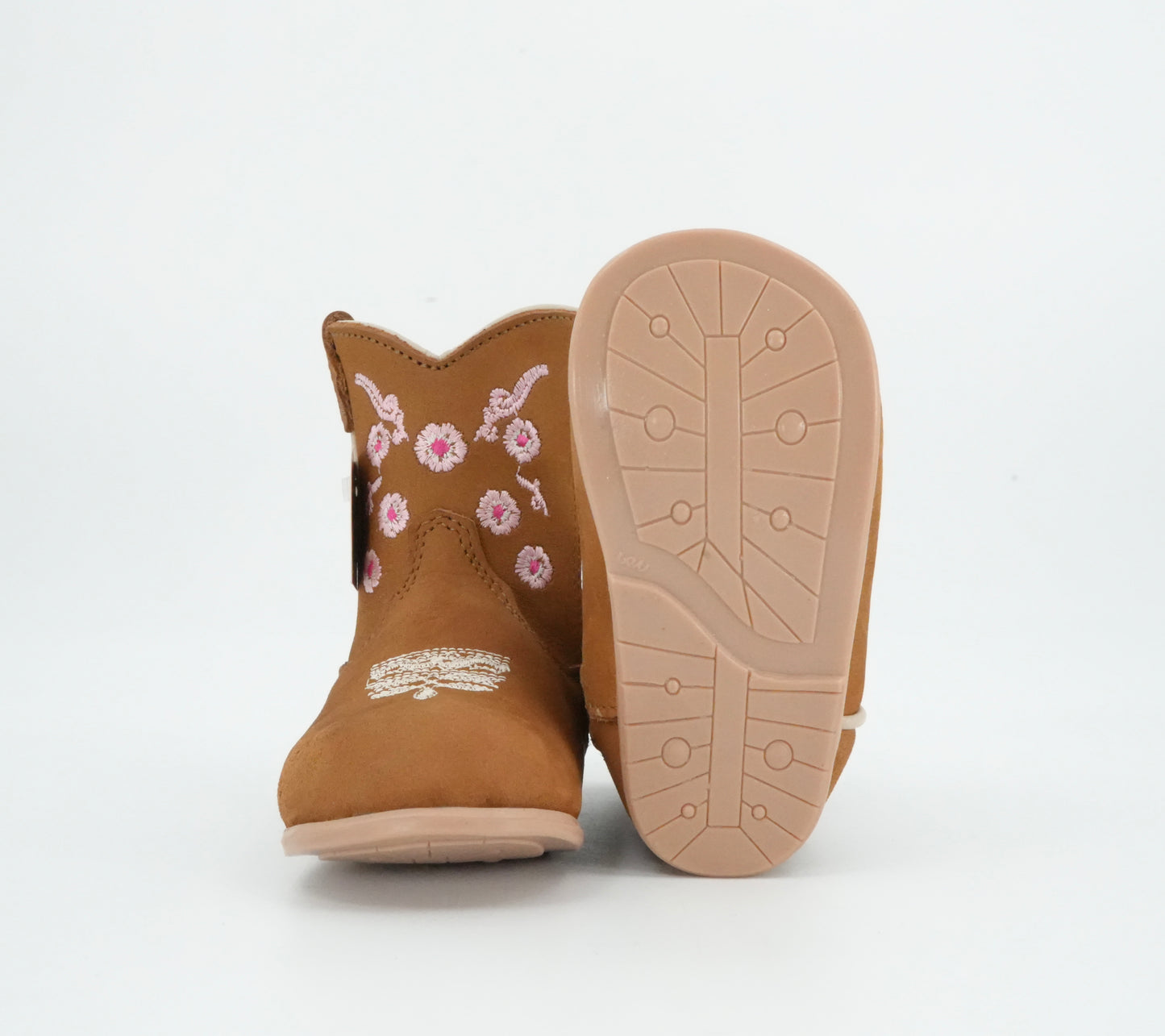 Hooch Infant / Toddler Flowers Cinnamon Boot