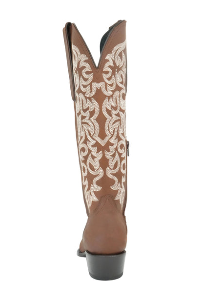 White Diamond Women’s Crazy Snip Toe - Brown