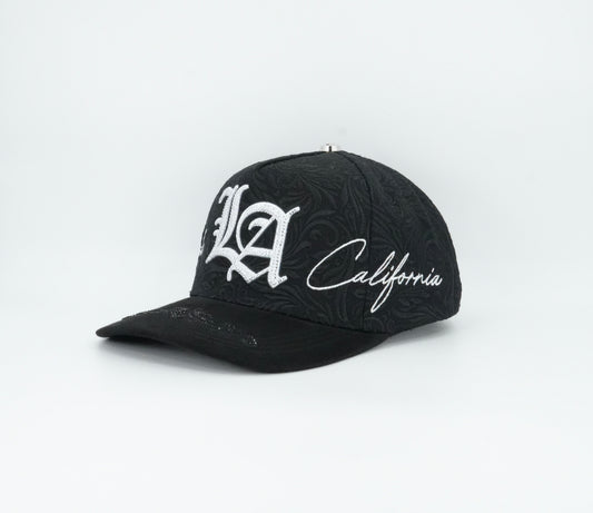 Bigg Boss LA Bling Floral Embossed Cap