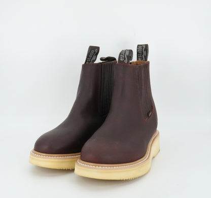 Establo Men's Grasso Leather Short Work Boot - Shedron