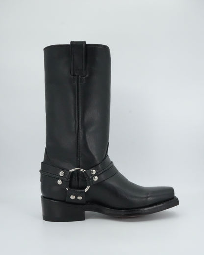 Rudel Men's Black Trompa De Puerco Semi Square Toe Boot