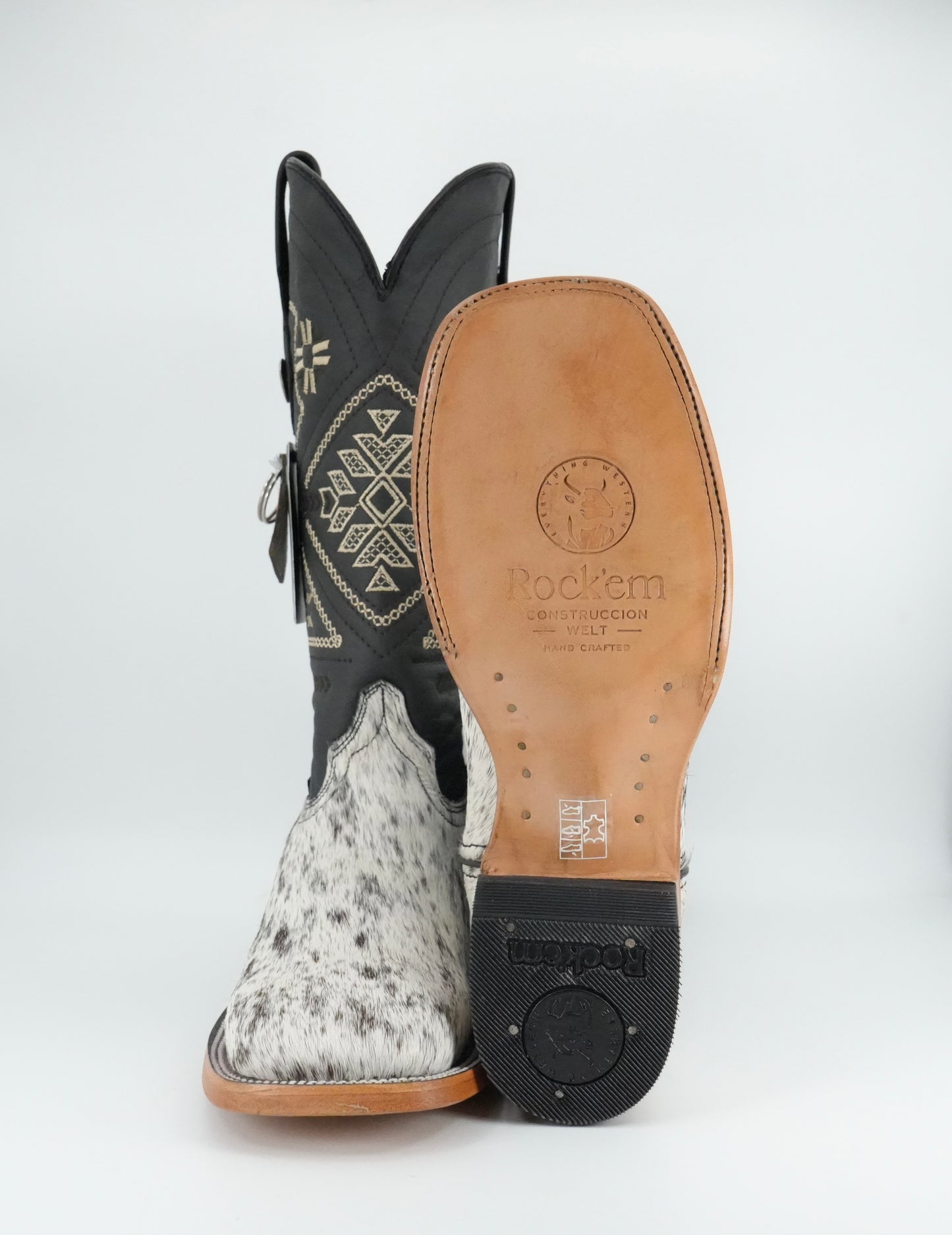 Rock'em Women's Cow Hair Boots Size: 8.5 *AS SEEN ON IMAGE*