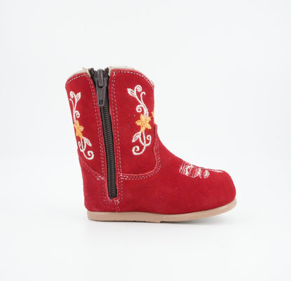 Hooch Infant / Toddler Girl's Red Boot