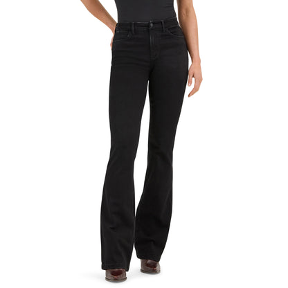 Wrangler Women's Bespoke High Rise Stretch Black Bootcut Jean