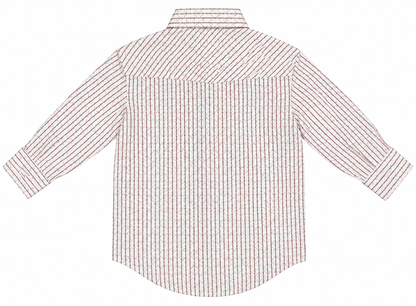 Panhandle Slim Boy's Long Sleeve Button Down Shirt - Tan