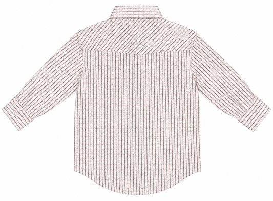 Panhandle Slim Boy's Long Sleeve Button Down Shirt - Tan