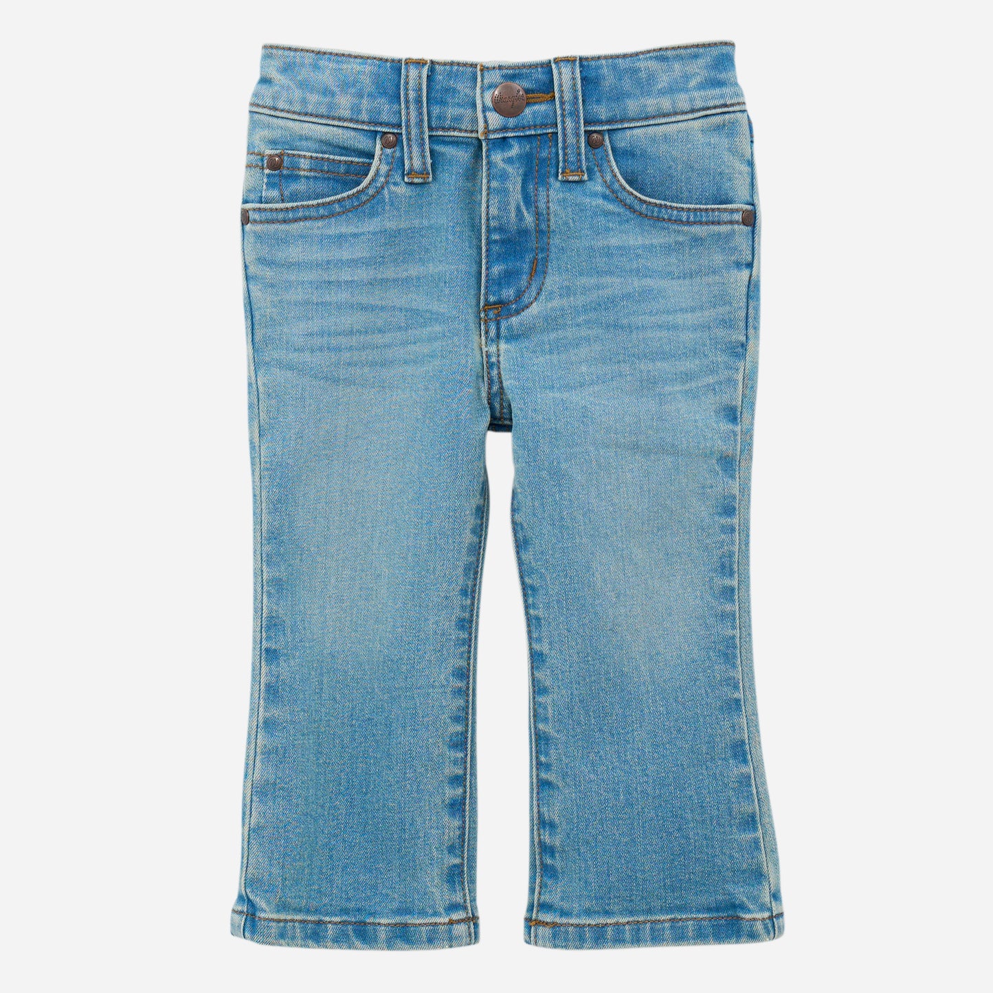 Vaqueros rectos ajustados Wrangler Retro Bozeman para niño pequeño