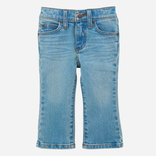 Wrangler Boy's Stitched Pocket Western Slim Jean - Medium Wash