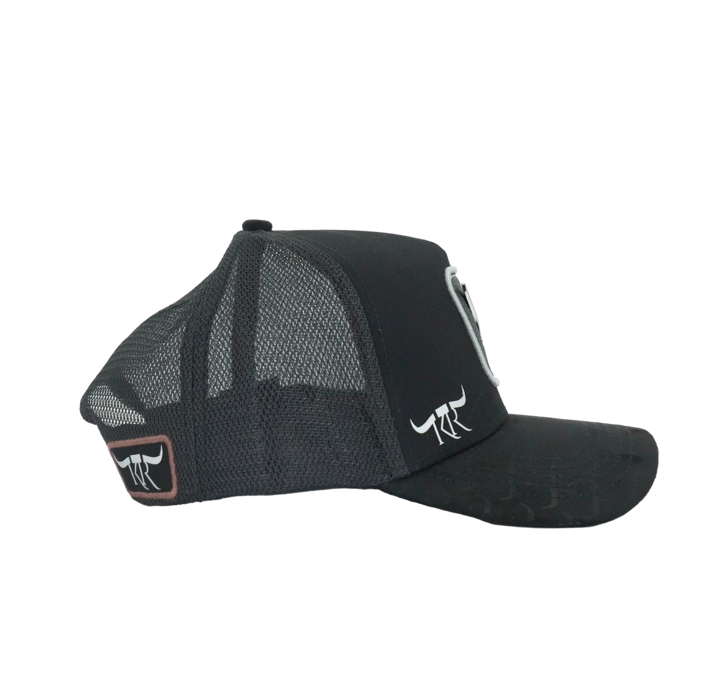 The King Ranch Mantaraya Patch Cap - Black