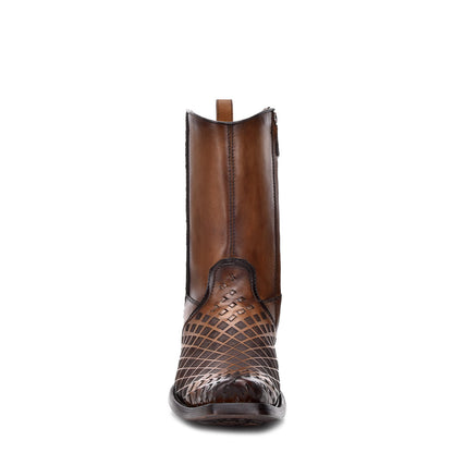 Cuadra Men's Maple Woven Narrow Square Toe Boot