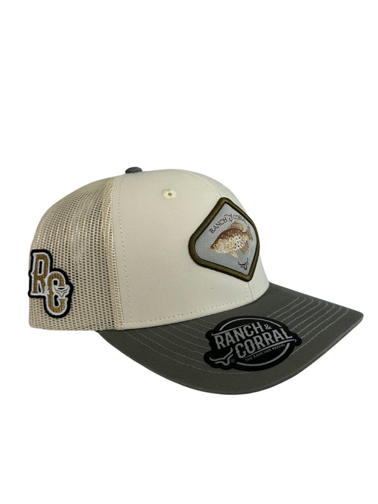 Ranch & Corral Fish Cap - Beige