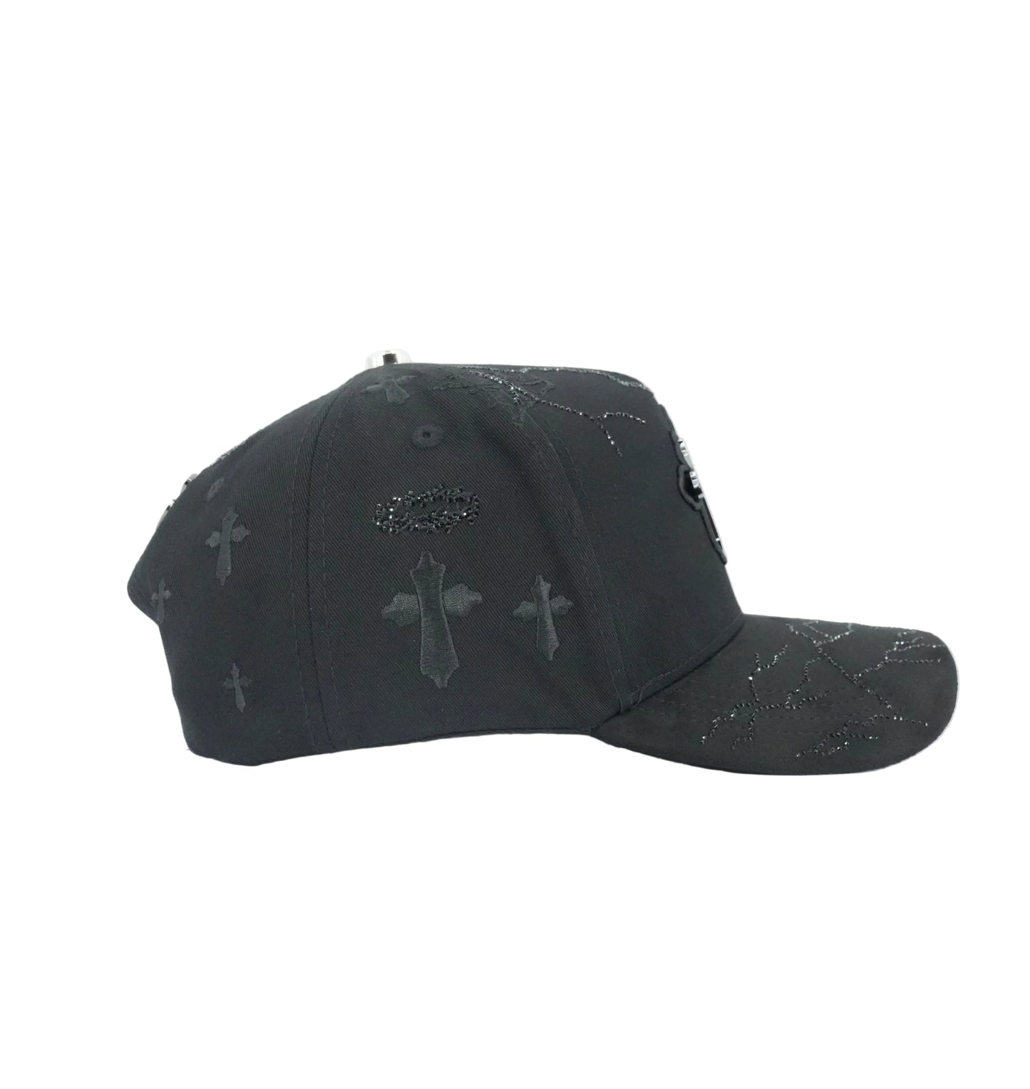 Kevin Hat Triple Cross Bling Cap
