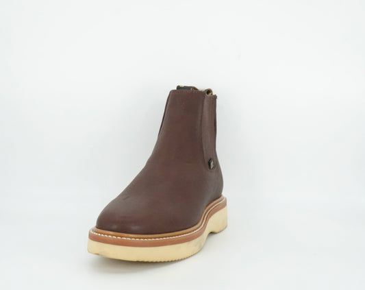 Original Michel Men's Grasso Short Work Boot - Brown