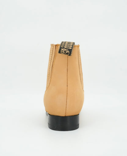 Besserro Kid's Nobuck Charro Short Boot - Honey