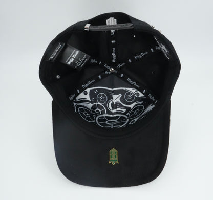 Bigg Boss Rolex Design Bling Black/Green Cap