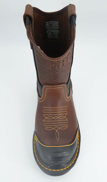 Cebu Men's A/Farmer Steel Toe Work Boot - Brown