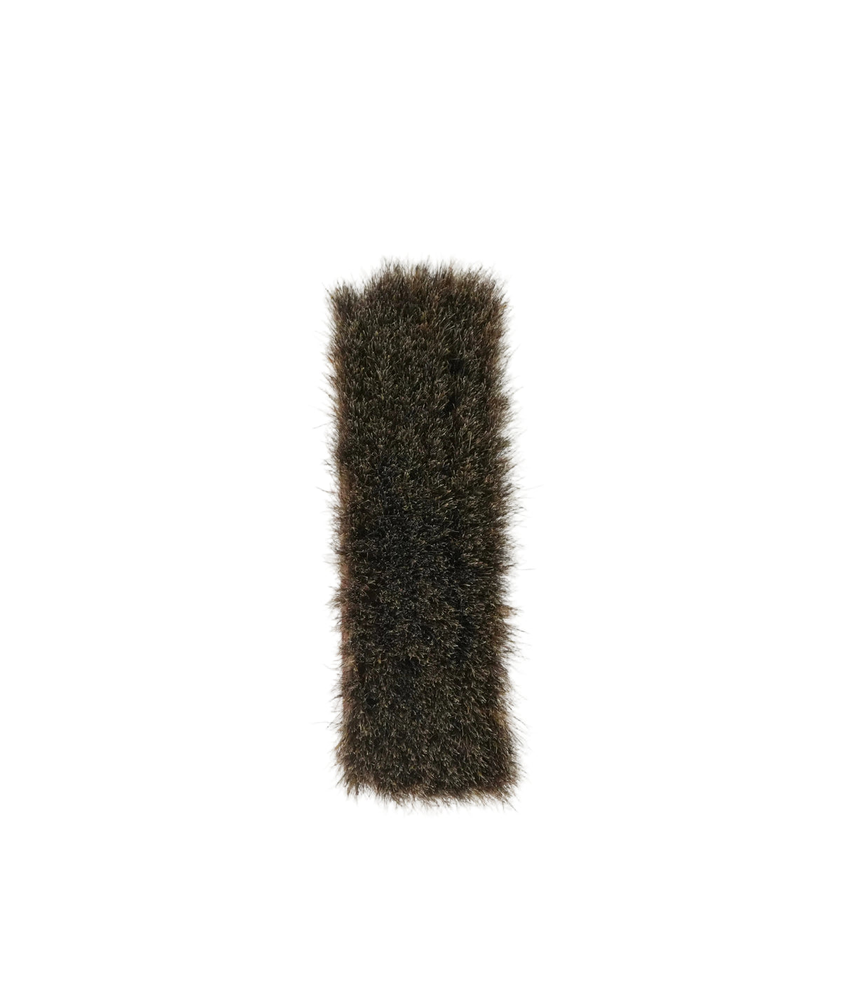 M&F Horse Hair Large Boot Brush - Dark Horsehair
