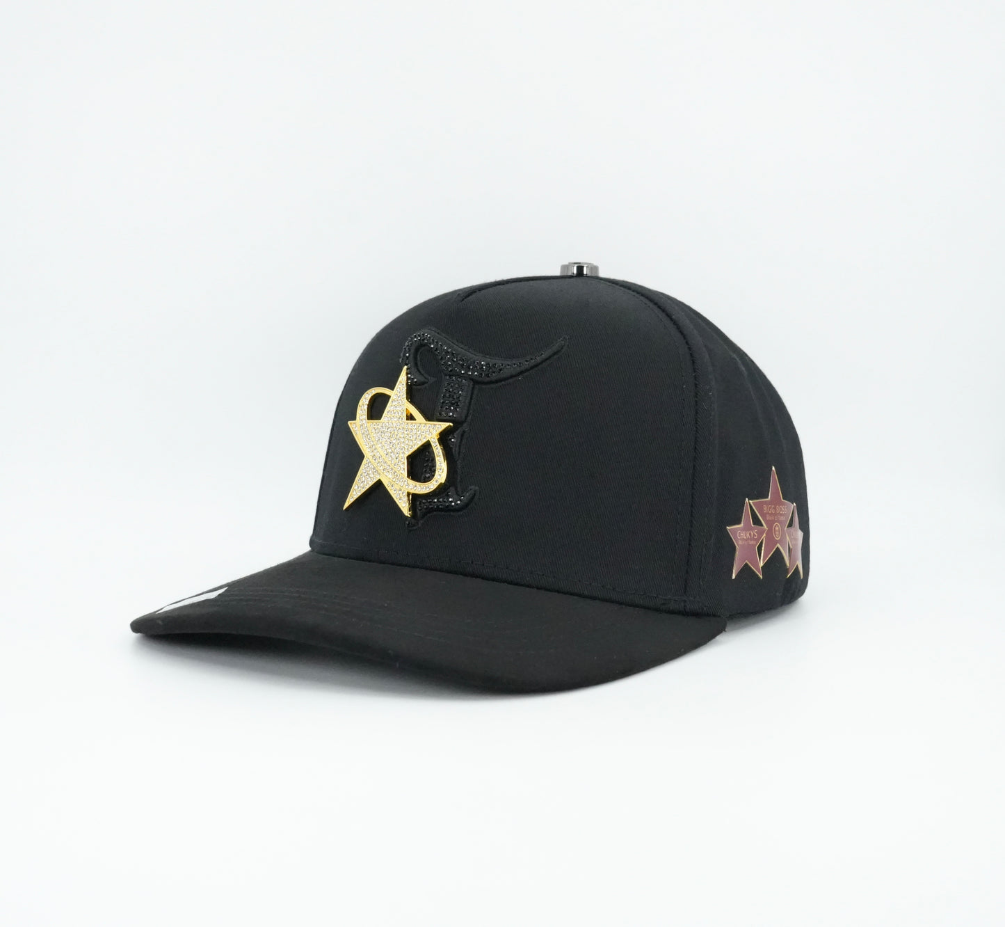 Bigg Boss T Gold Star Chukys Walk of Fame Black Cap
