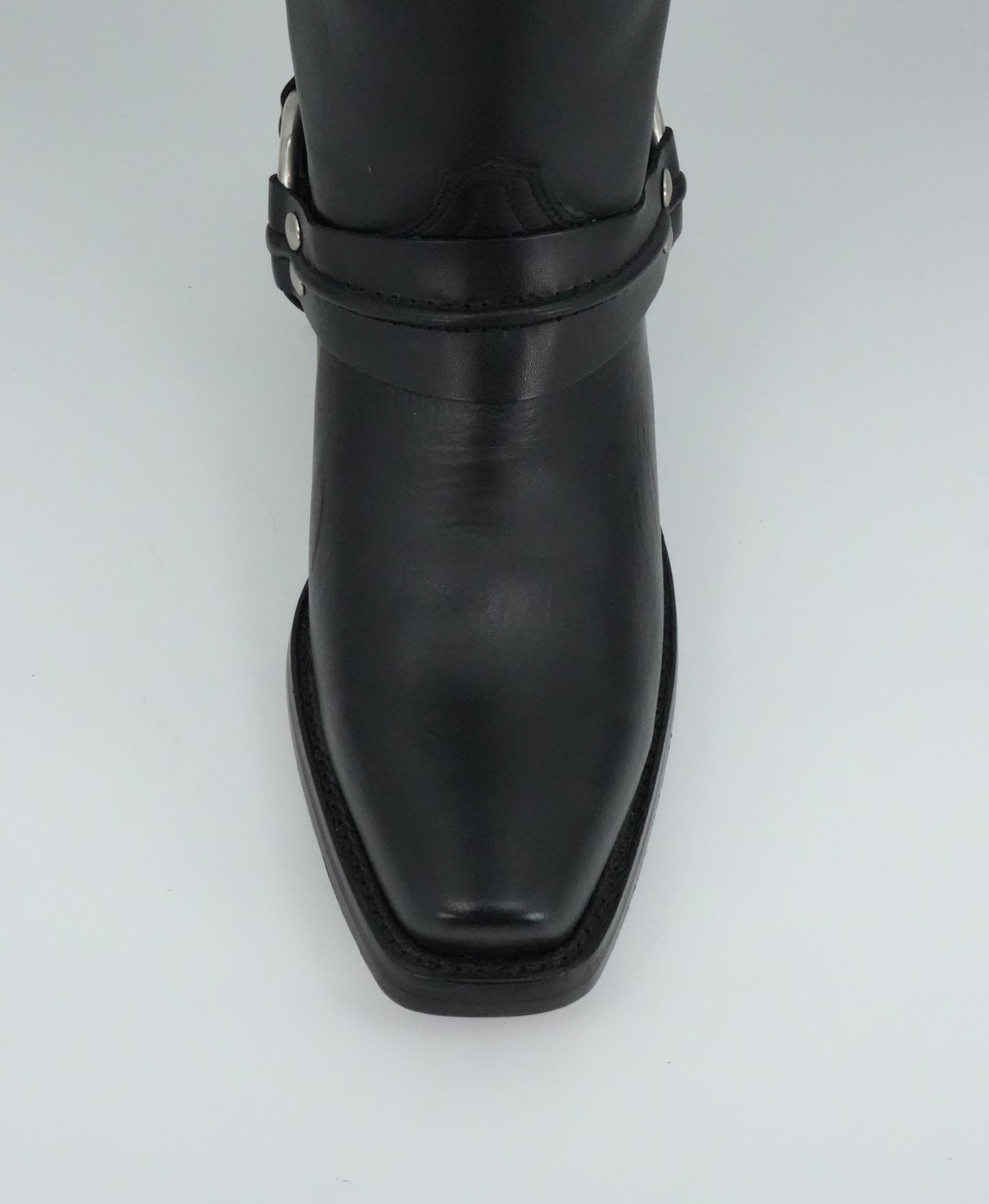 Rudel Men's Black Trompa De Puerco Semi Square Toe Boot