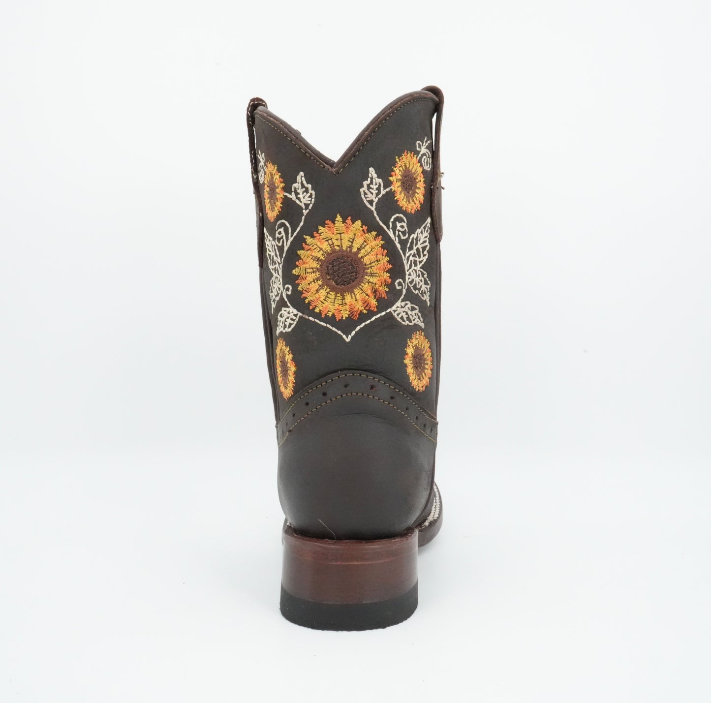 Quincy Kid's Crazy Chocolate Square Toe Boot