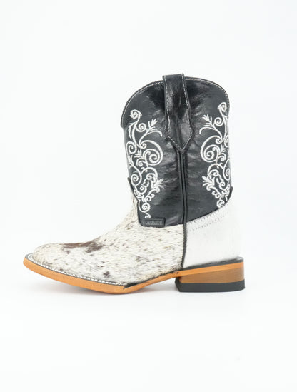 Chaparral Kid's Nathalia Cow Hair Boot Size 1 US *AS SEEN ON IMAGE*