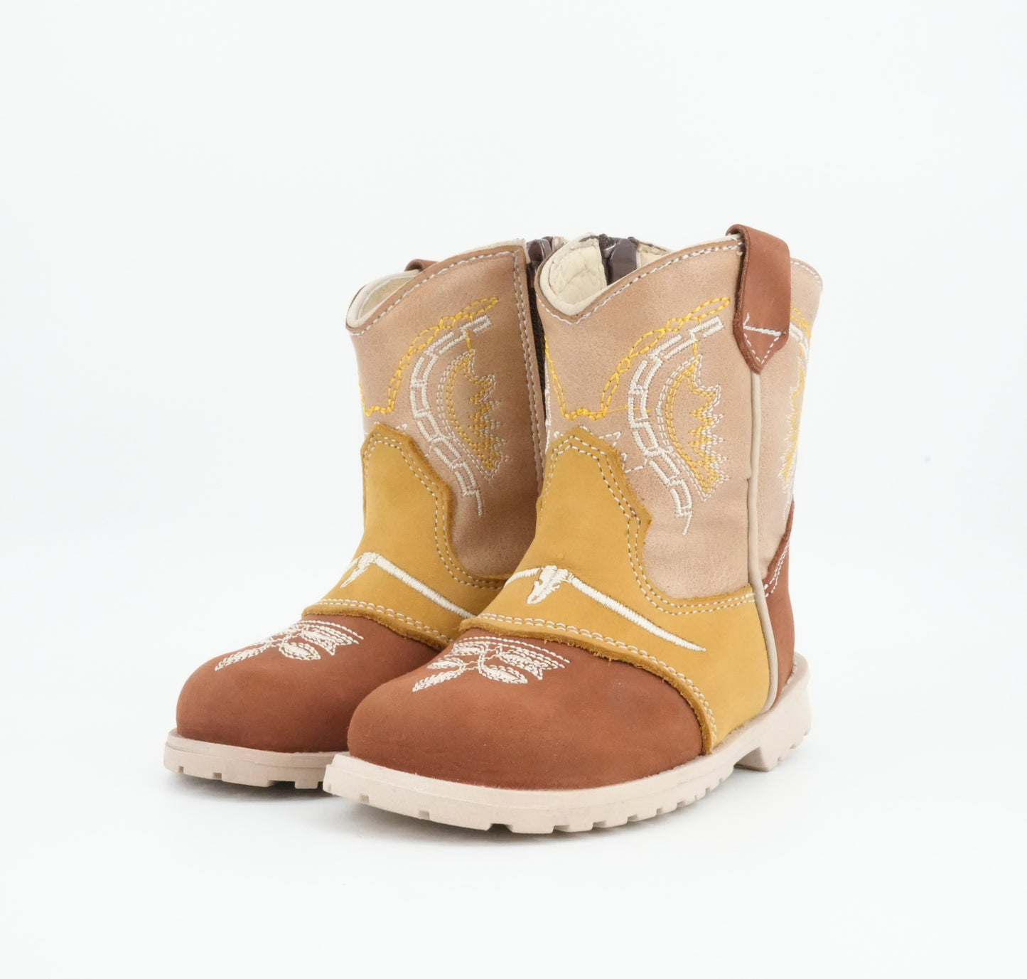 Quincy Toddler Crazy Tan/Honey Boot