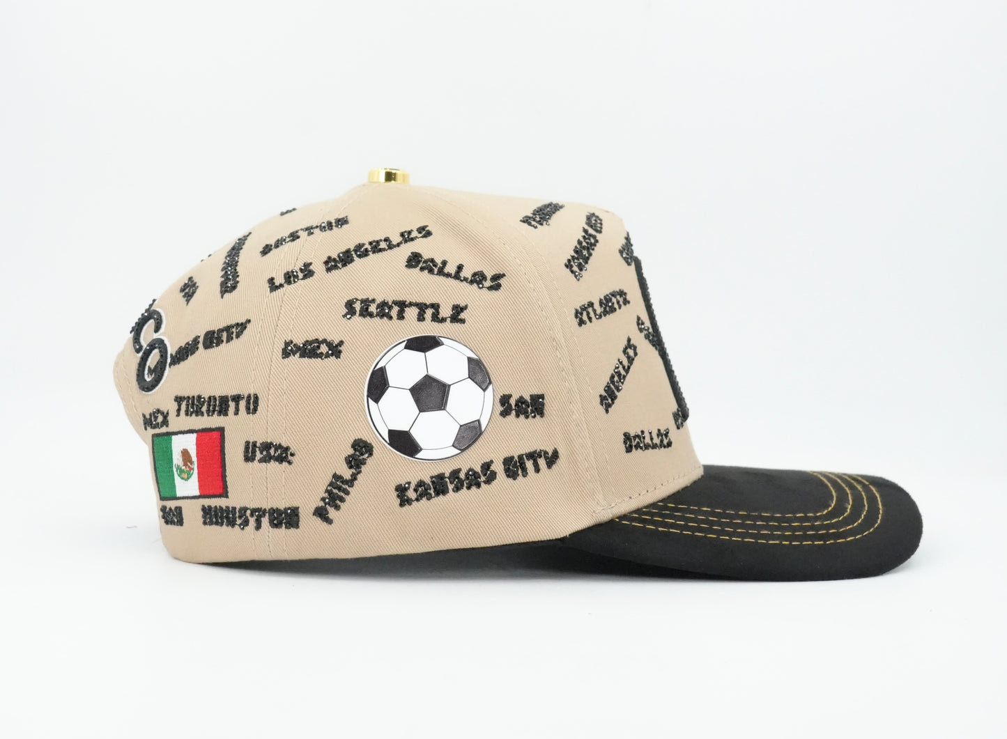 Bigg Boss M. City Names Bling Cap - World Cup Edition