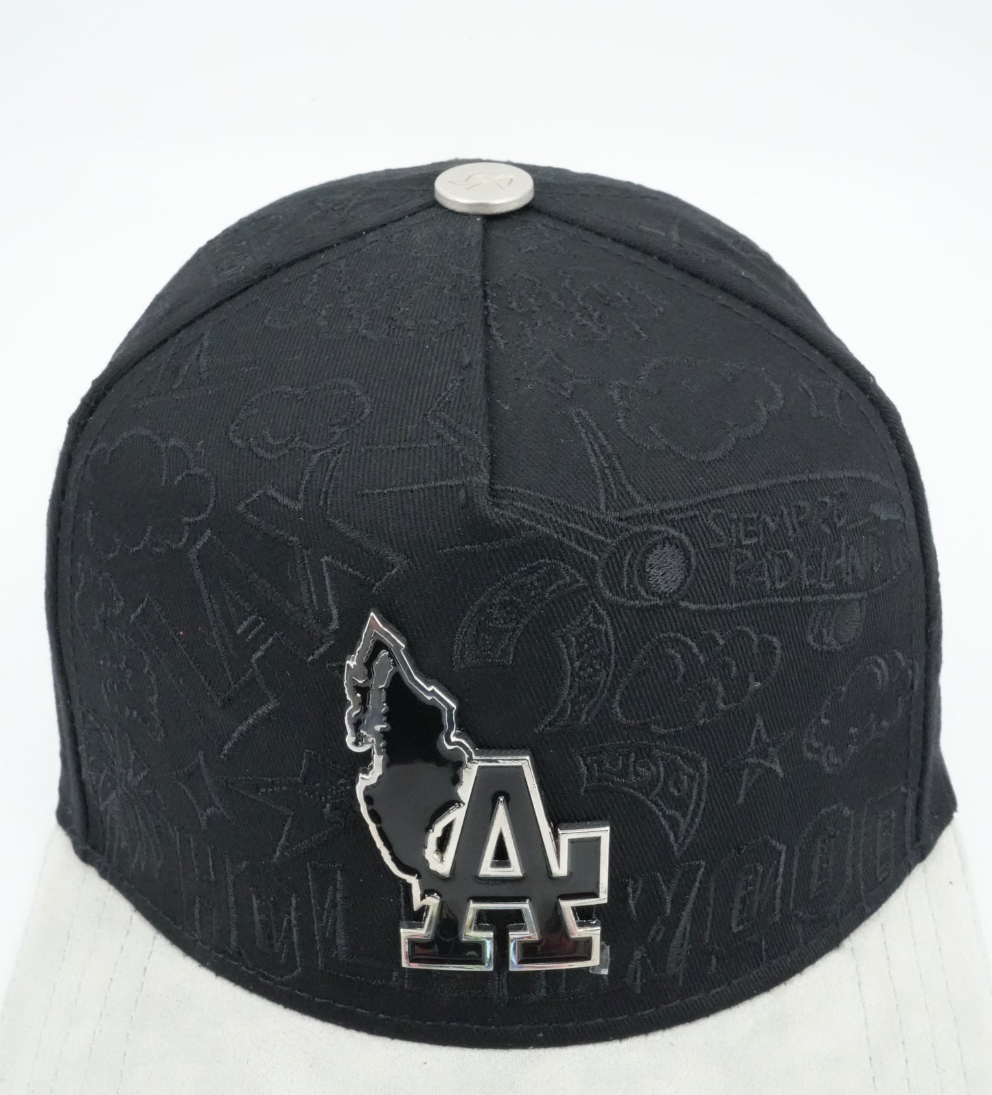 XCap LA X Mexicans Graphic Design Black Baseball Cap