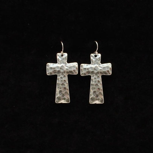 Blazin Roxx Silver Small Cross