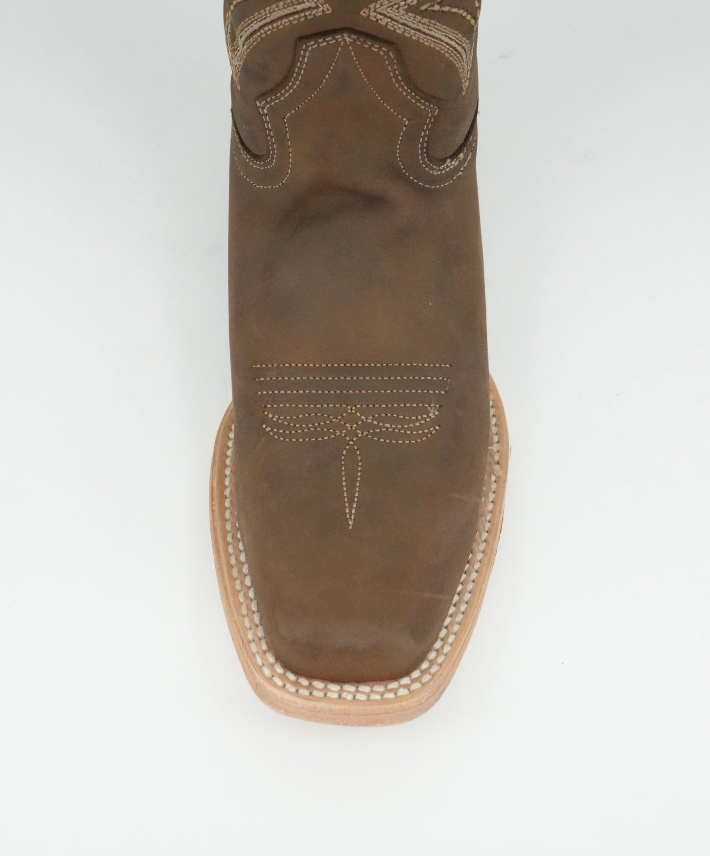 Circle G Women’s Chocolate Embroidered Square Toe Boot