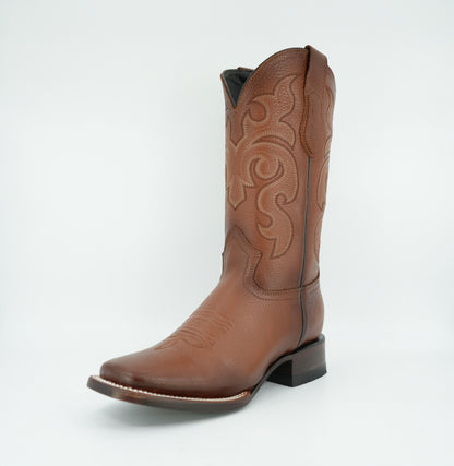 Vaquero Signature Women’s Brown Wide Square Toe Boot