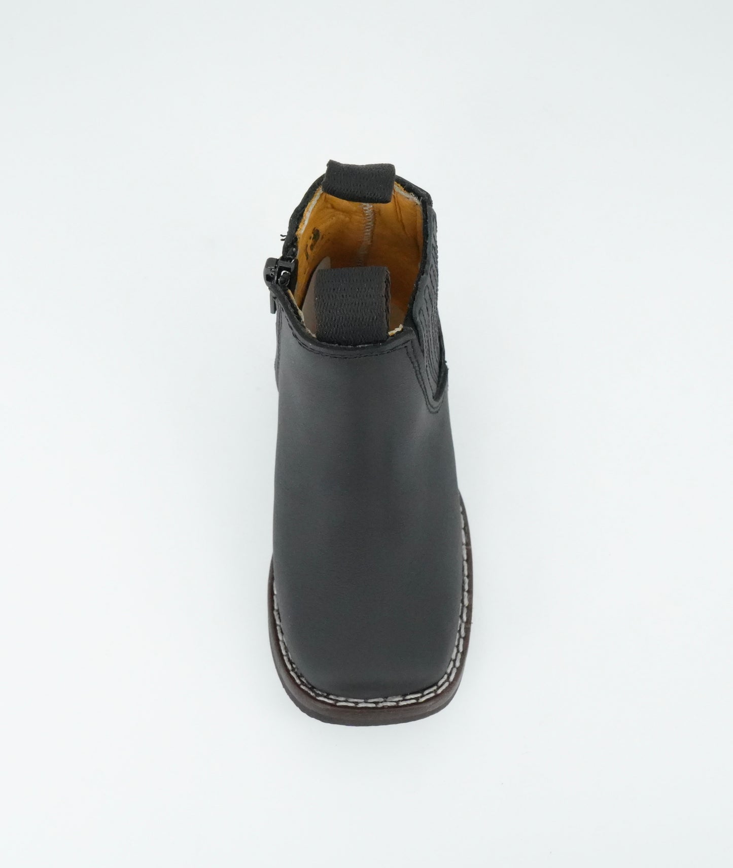 Chaparral Kid's Black Leather Short Boot