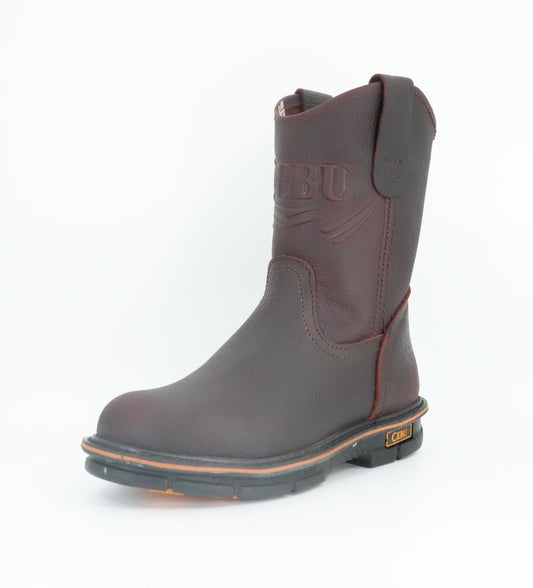 Cebu Men's Max Round Toe Work Boot - Shedron