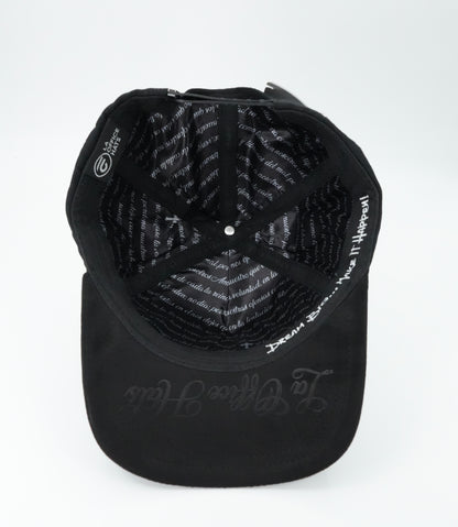 LA Office Hats Dios Por Delante Black Cap