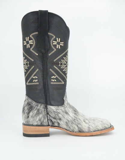 Rock'em Women's Aztec Cow Hair Boots Size: 8 *AS SEEN ON IMAGE*
