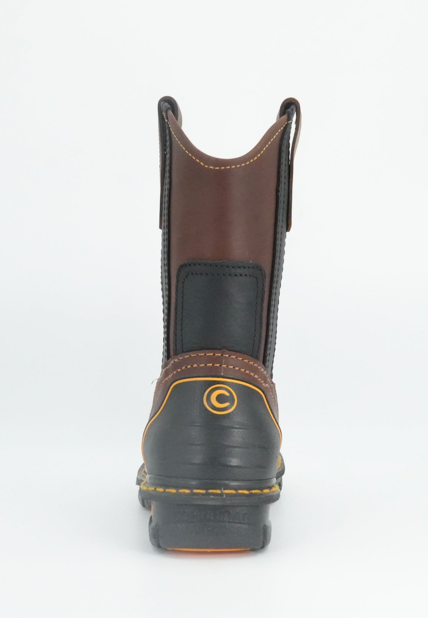 Cebu Men's A/Farmer Steel Toe Work Boot - Brown