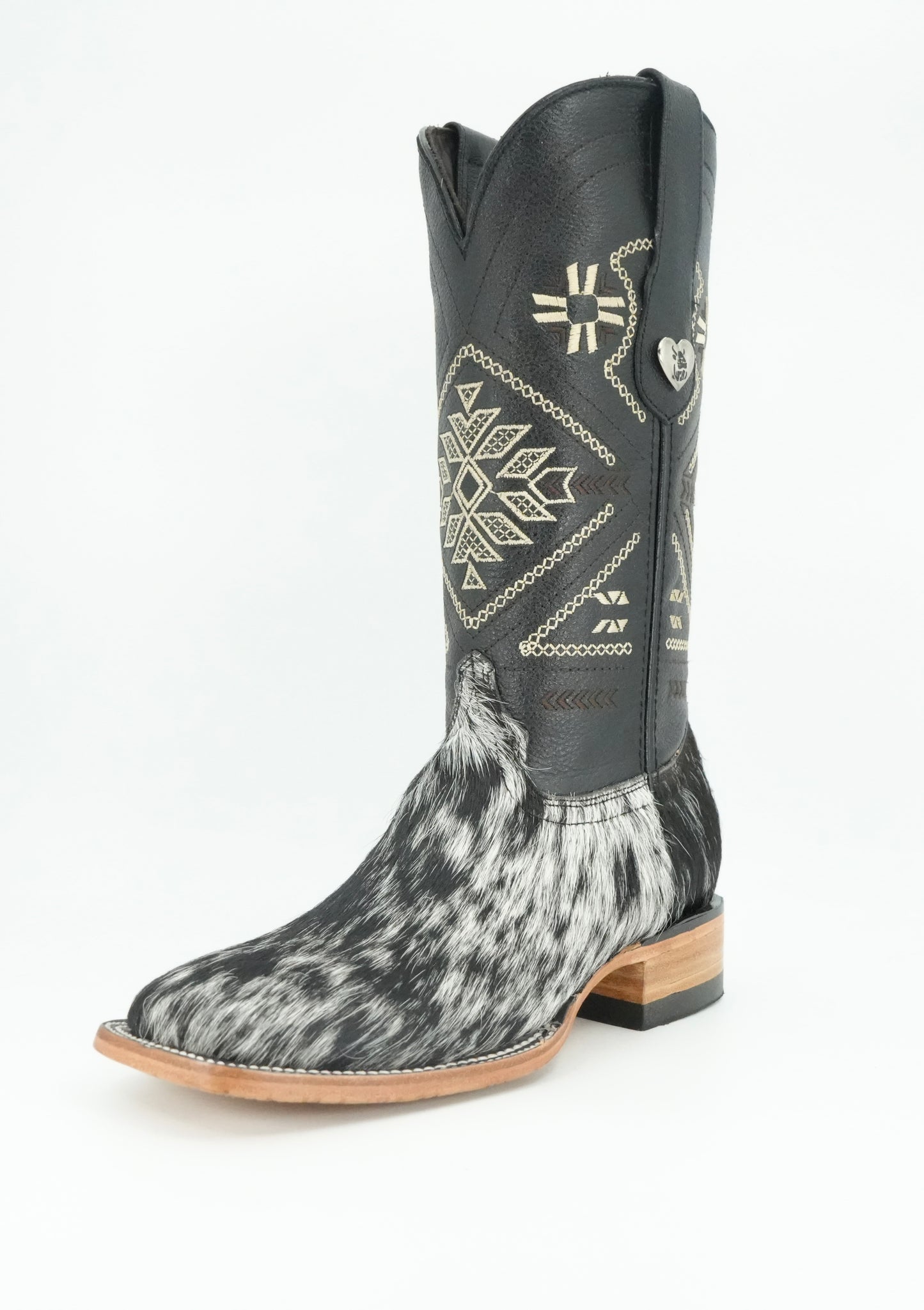 Rock'em Women's Aztec Cow Hair Boots Size: 6.5 *AS SEEN ON IMAGE*
