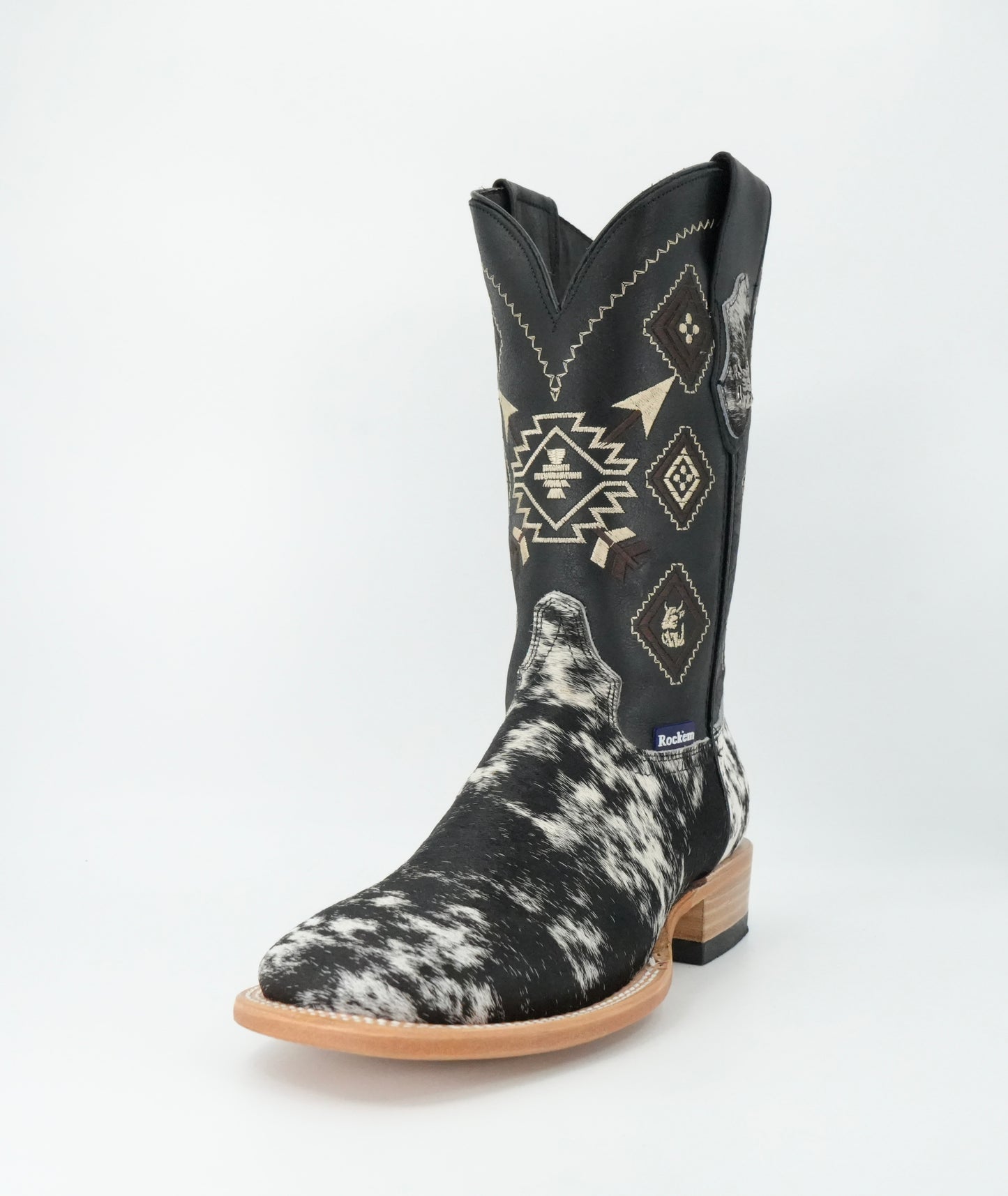 Rock'em Men's Cow Hair Boots Size 8 *AS SEEN ON IMAGE*