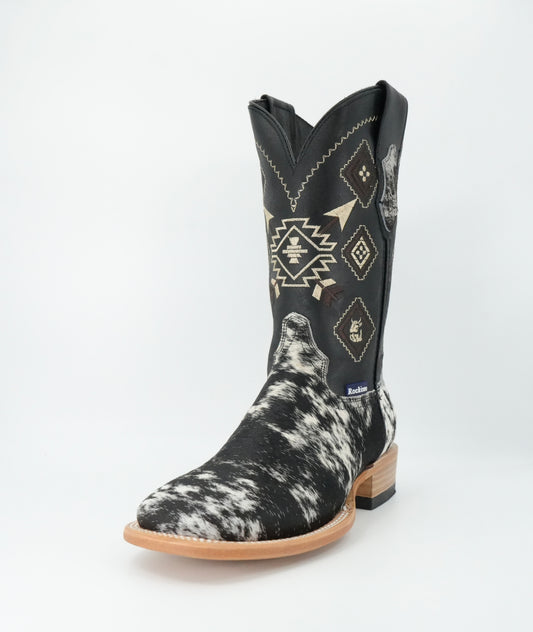 Rock'em Men's Cow Hair Boots Size 8 *AS SEEN ON IMAGE*