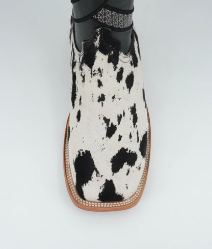 Rock'em Men's Cow Hair Red Bottom Boots Size 7.5 *AS SEEN ON IMAGE*