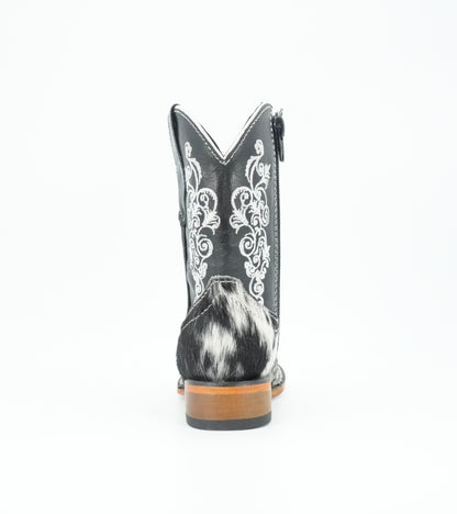 Chaparral Kid's Nathalia Cow Hair Boot Size 8 US *AS SEEN ON IMAGE*