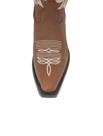 White Diamond Women’s Crazy Snip Toe - Brown