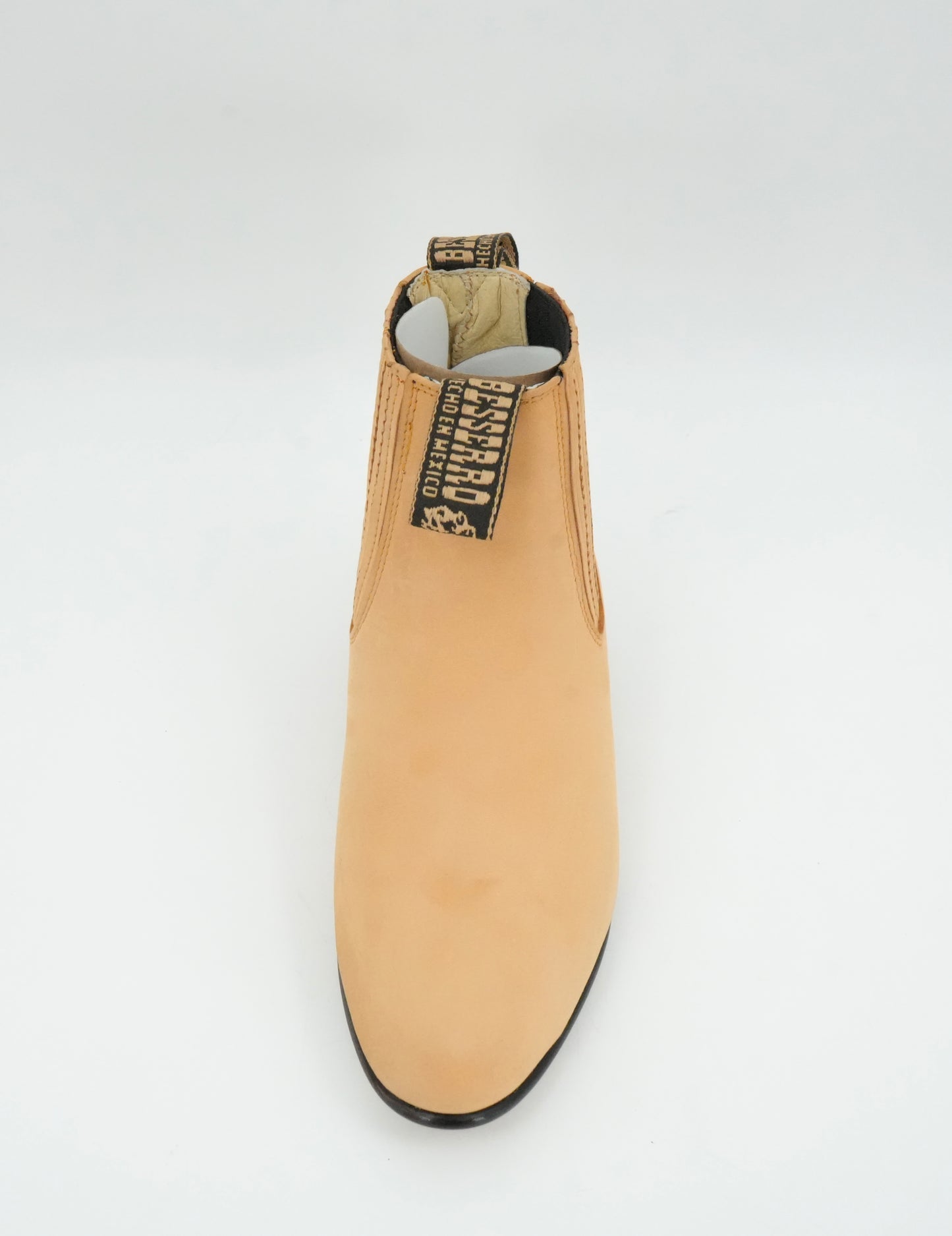 Besserro Kid's Nobuck Charro Short Boot - Honey