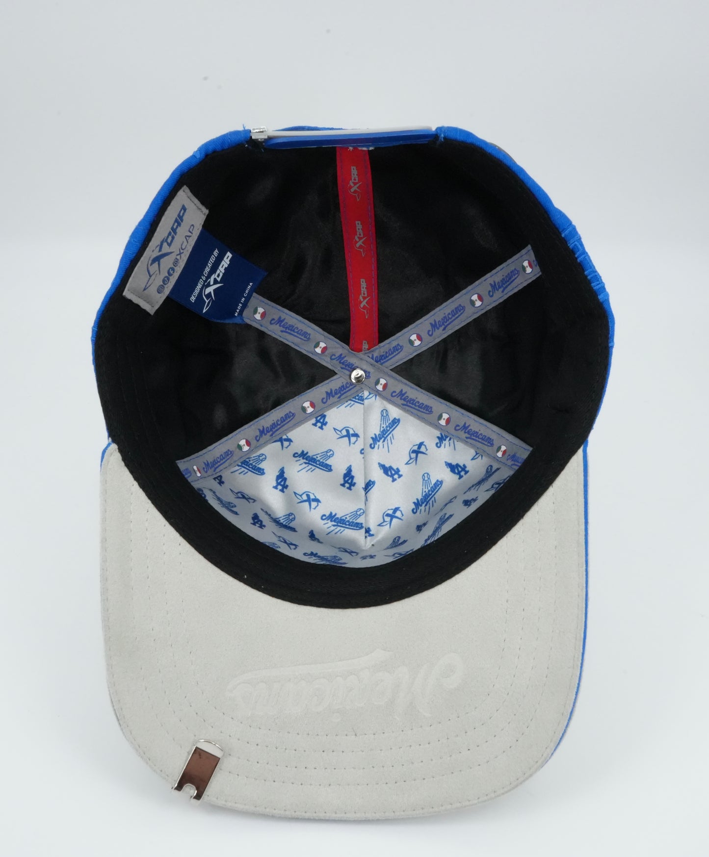 XCap LA X Mexicans Graphic Design Blue Baseball Cap