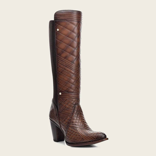 Cuadra Women's Embroided Honey Leather Boot