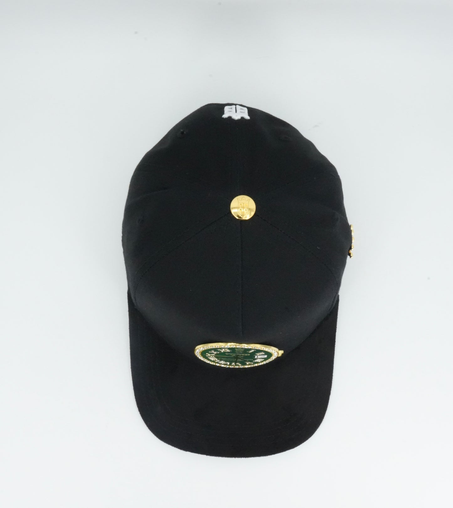 Bigg Boss Rolex Design Bling Black/Green Cap